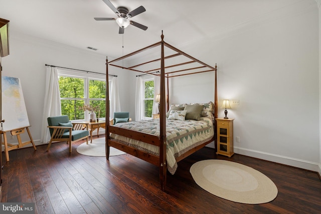 94 Tomahawk Way, Linden, VA 22642 - bedroom featuring crown molding, wood-type flooring, and baseboards