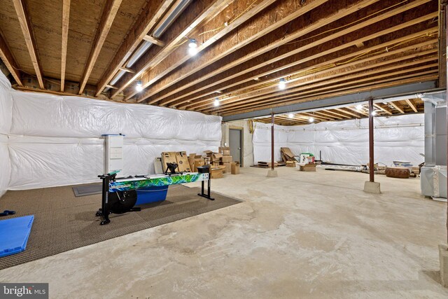 94 Tomahawk Way, Linden, VA 22642 - view of unfinished below grade area
