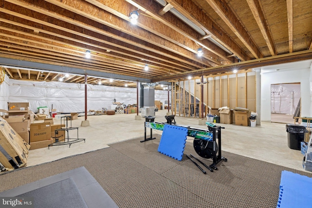 94 Tomahawk Way, Linden, VA 22642 - view of unfinished basement