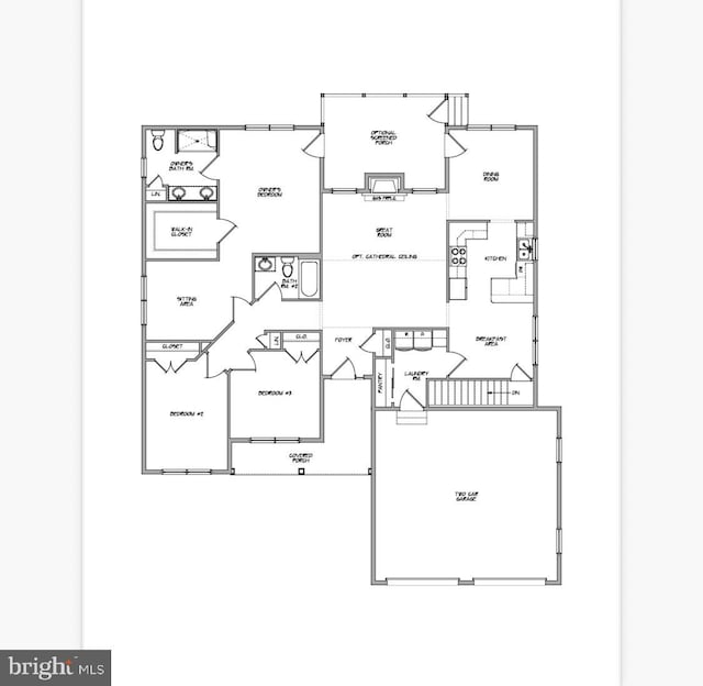 2611 Hoffman Mill Rd, Hampstead, MD 21074 - floor plan / room layout