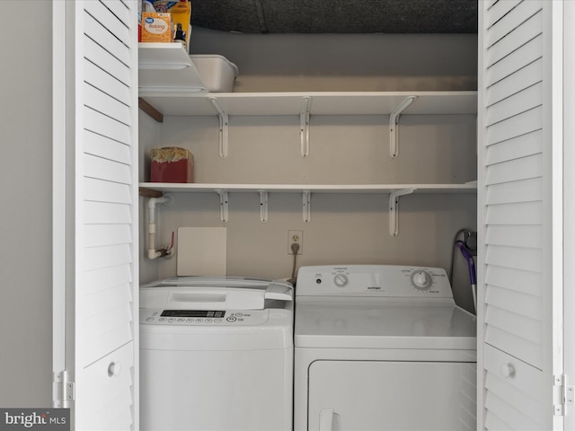117 76th St Unit 302, Ocean City, MD 21842 - washroom with separate washer and dryer