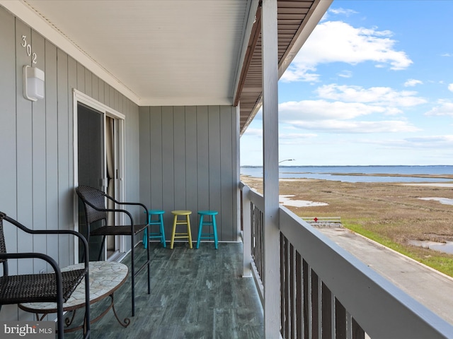 117 76th St Unit 302, Ocean City, MD 21842 - balcony featuring view of water and beach