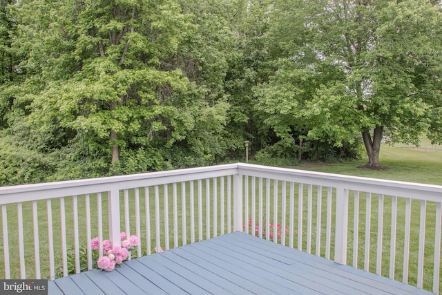 225 Canonero Dr, Bear, DE 19701 - deck with a yard