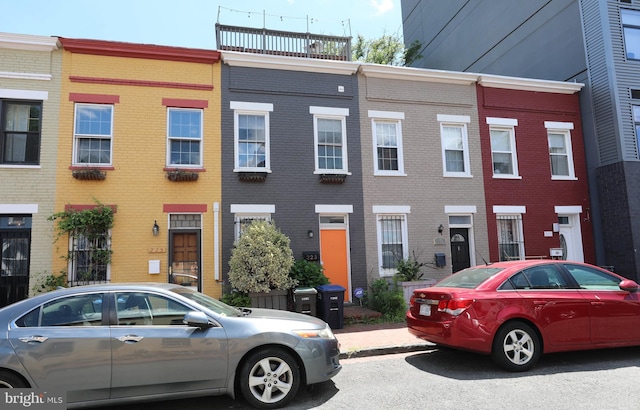 multi unit property featuring brick siding