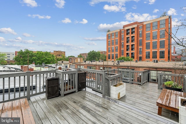 223 Parker St NE, Washington, DC 20002 - view of deck