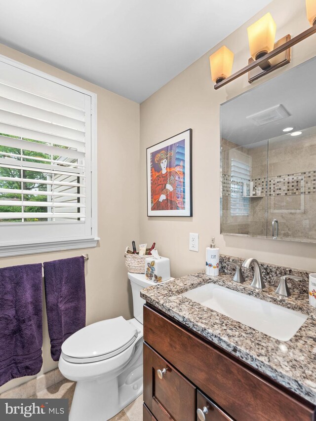 129 Kingston Rd, Cheltenham, PA 19012 - full bath featuring vanity, toilet, and tiled shower
