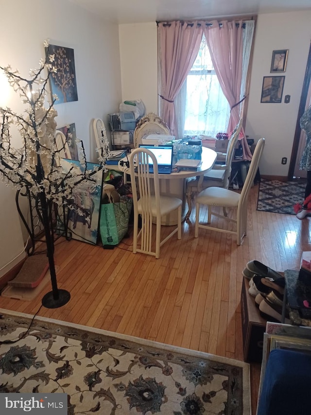 8231 Craig St, Philadelphia, PA 19136 - dining room featuring hardwood / wood-style flooring