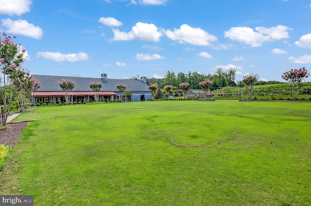 1552 Meadowlark Glen Rd, Dumfries, VA 22026 - view of green lawn