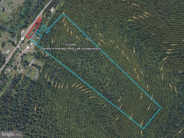 6528 Rte 6, Wellsboro, PA 16901 - aerial view of property's location