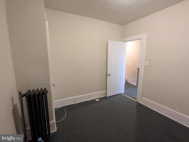 4133 Eierman Ave, Baltimore, MD 21206 - empty room featuring radiator and baseboards