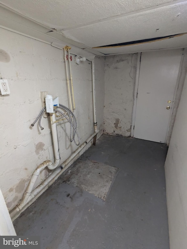 4133 Eierman Ave, Baltimore, MD 21206 - view of unfinished below grade area