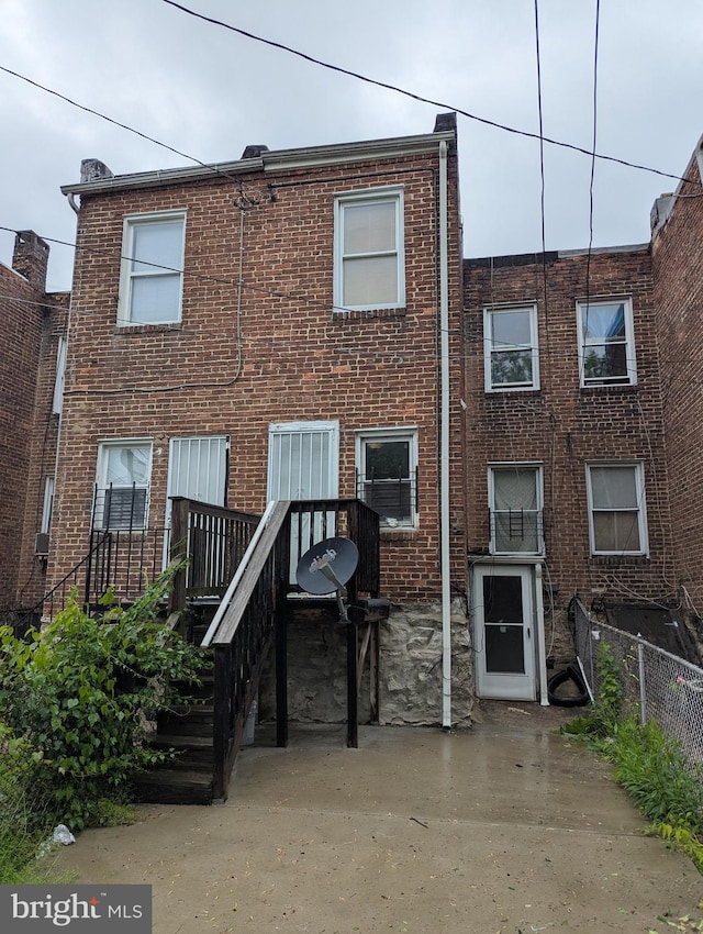 4133 Eierman Ave, Baltimore, MD 21206 - view of front of house featuring brick siding