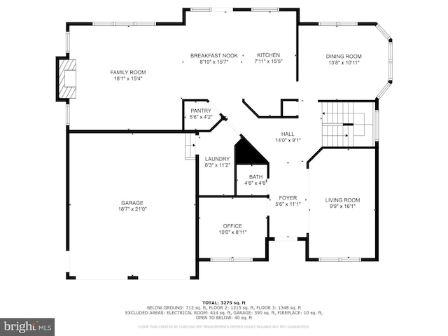 5280 Gunston Hall Dr, Woodbridge, VA 22193 - home floor plan
