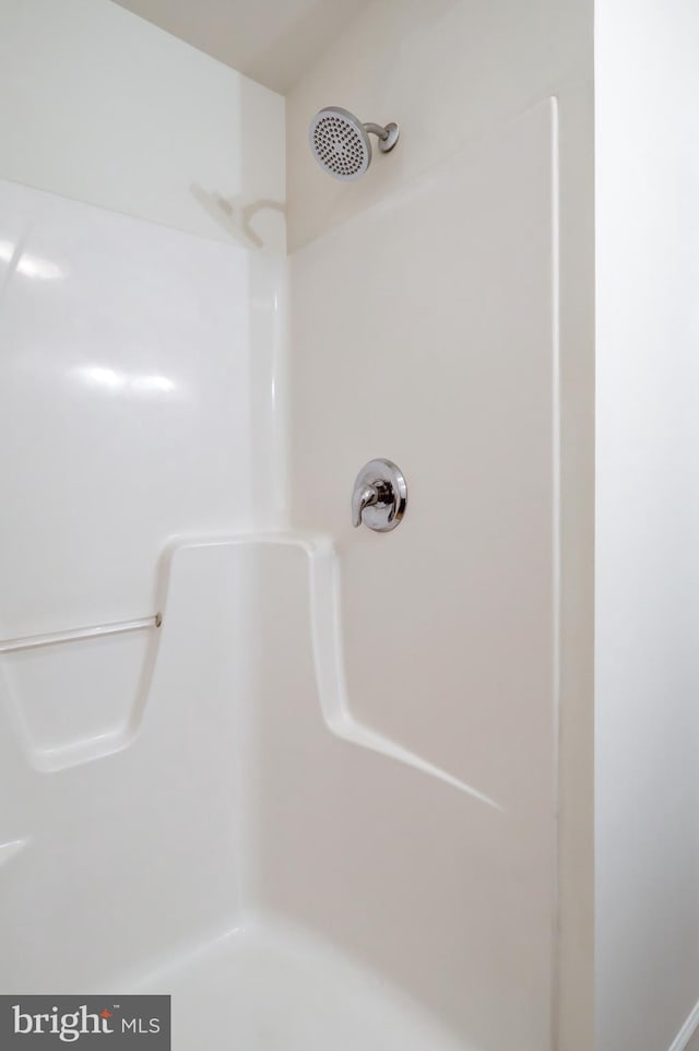 bathroom view of a shower