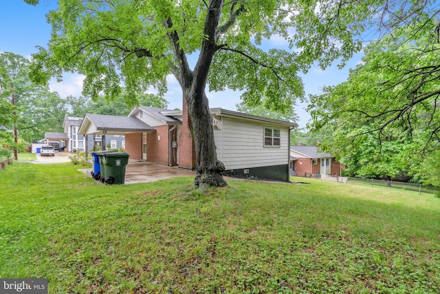 view of back of property