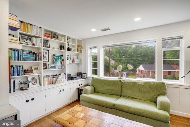 8102 Wingfield Pl, Alexandria, VA 22308 - sitting room featuring plenty of natural light and light wood finished floors