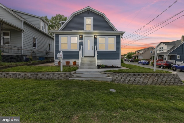 7608 Avondale Ave, Baltimore, MD 21224 - colonial inspired home with a lawn and a gambrel roof