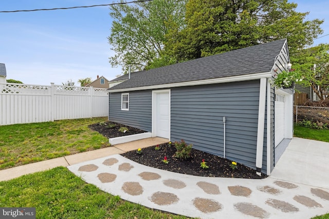7608 Avondale Ave, Baltimore, MD 21224 - view of garage