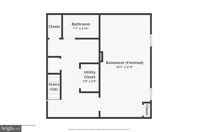 7608 Avondale Ave, Baltimore, MD 21224 - property floor plan