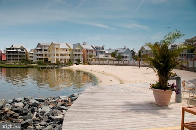 6 Fountain Dr E Unit 2B, Ocean City, MD 21842 - dock with a water view