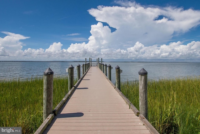 6 Fountain Dr E Unit 2B, Ocean City, MD 21842 - dock featuring a water view