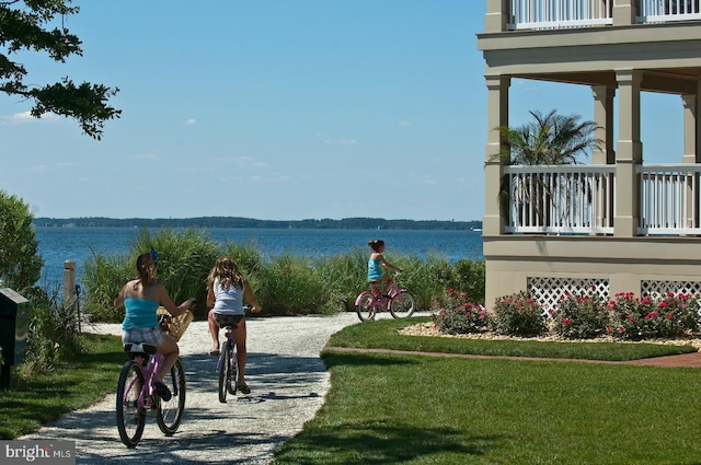 6 Fountain Dr E Unit 2B, Ocean City, MD 21842 - view of community with a water view