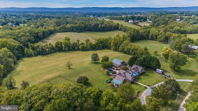 view of property location with rural landscape