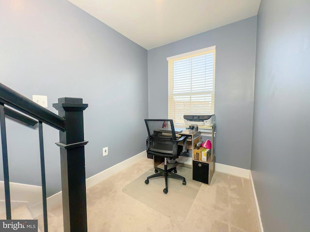 11631 Dorothy Sayers Pl, White Plains, MD 20695 - carpeted home office featuring baseboards