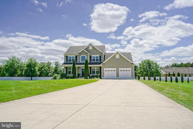 1094 Chews Landing Rd, Laurel Springs, NJ 08021 - view of front of house with driveway and a garage