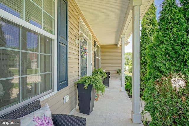 1094 Chews Landing Rd, Laurel Springs, NJ 08021 - view of patio featuring a porch