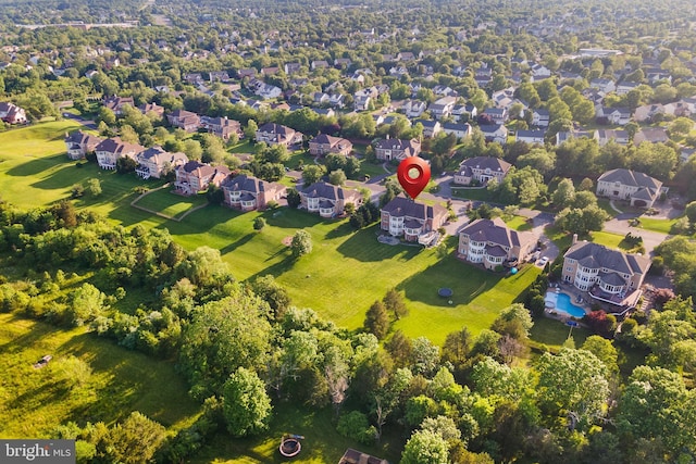 20550 Wildbrook Ct, Ashburn, VA 20147 - aerial perspective of suburban area
