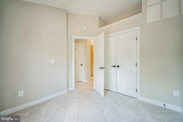5561 Jowett Ct, Alexandria, VA 22315 - unfurnished bedroom featuring light colored carpet and a closet