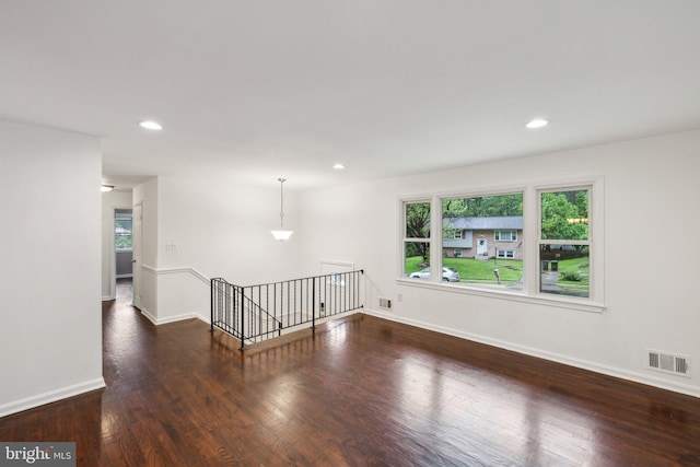 12991 Orleans St, Woodbridge, VA 22192 - unfurnished room featuring wood finished floors, recessed lighting, and baseboards