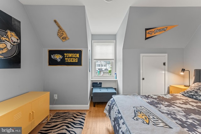 119 Burke, Towson, MD 21286 - bedroom featuring light wood-type flooring and baseboards