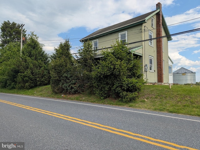 5809 Old Rte 22, Bernville, PA 19506 - view of front of house with a chimney