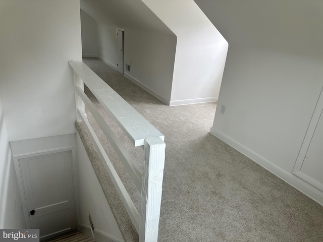 3333 Stone Ridge Rd, York, PA 17402 - stairs featuring carpet floors and baseboards
