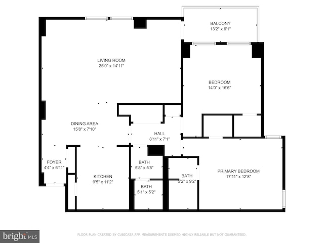 205 E Joppa Rd Unit 608, Towson, MD 21286 - floor plan / room layout