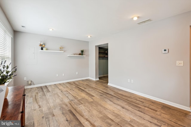 3331 Arundel On The Bay Rd, Annapolis, MD 21403 - unfurnished living room featuring wood finished floors and baseboards