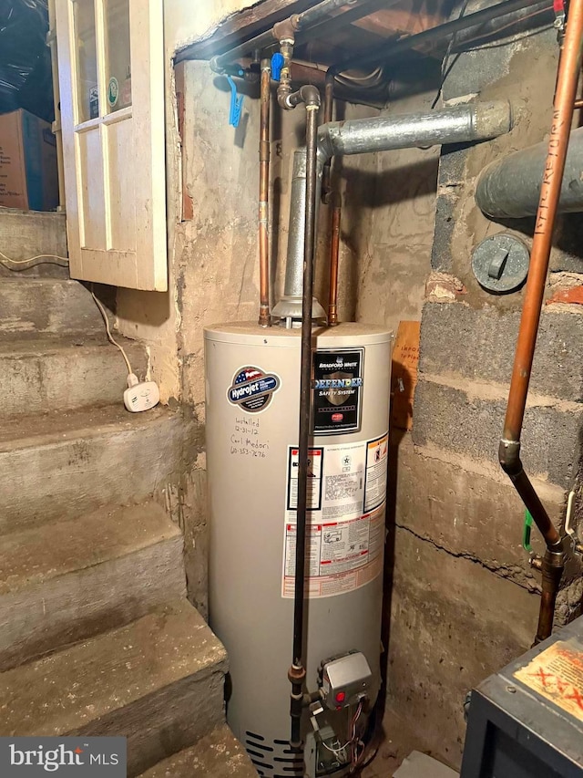 446 N Daggett St, Philadelphia, PA 19151 - utility room with water heater