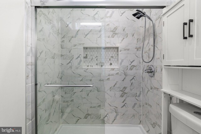 1807 N 27th St, Philadelphia, PA 19121 - full bathroom featuring a stall shower and toilet