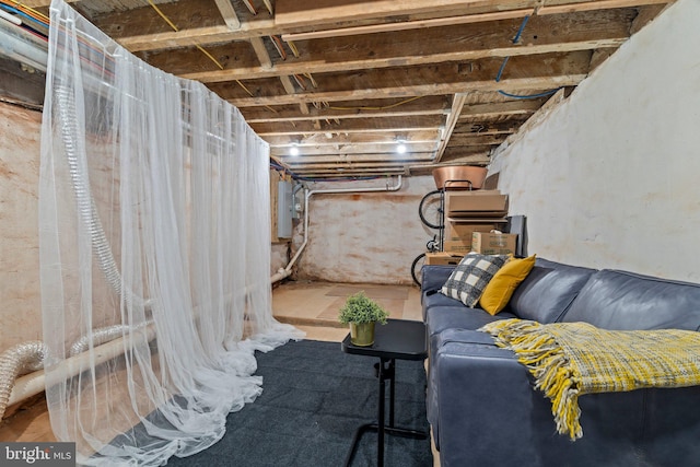 1807 N 27th St, Philadelphia, PA 19121 - view of unfinished below grade area