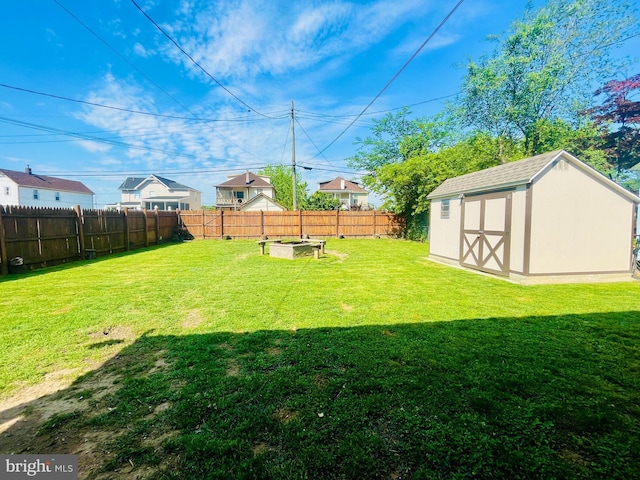1918 Maxwell Ave, Baltimore, MD 21222 - view of yard with a shed and an outdoor structure