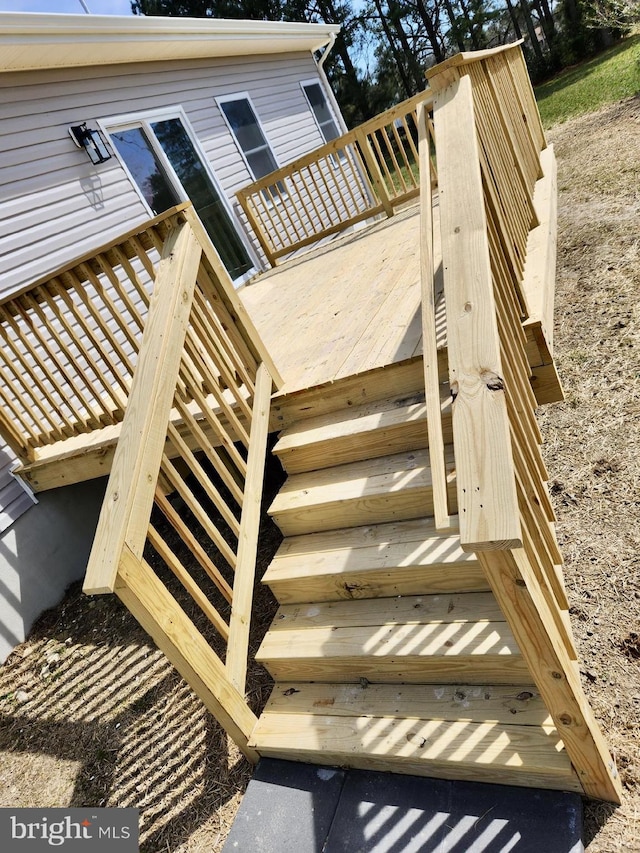 826 S Glebe Rd, Montross, VA 22520 - view of wooden deck