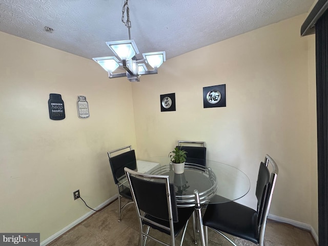 106 Perth Amboy Ct, Upper Marlboro, MD 20774 - dining area with a textured ceiling and baseboards
