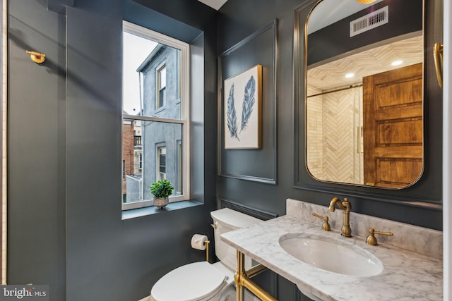 728 S Warnock St, Philadelphia, PA 19147 - bathroom featuring toilet and vanity