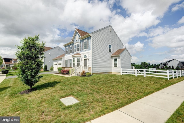 1303 Officers Row, Delaware City, DE 19706 - view of home's exterior with a garage