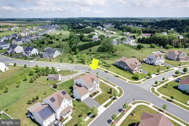 1303 Officers Row, Delaware City, DE 19706 - aerial perspective of suburban area