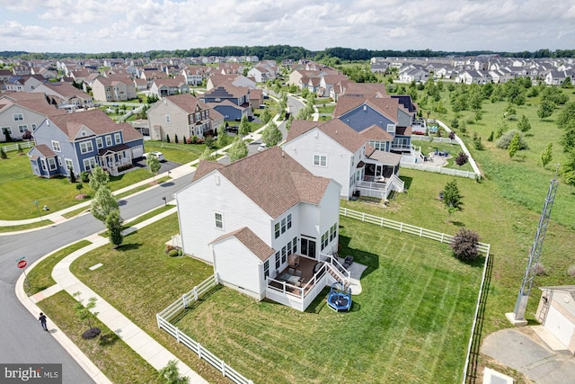 1303 Officers Row, Delaware City, DE 19706 - aerial perspective of suburban area