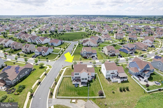 1303 Officers Row, Delaware City, DE 19706 - aerial view of property's location featuring nearby suburban area