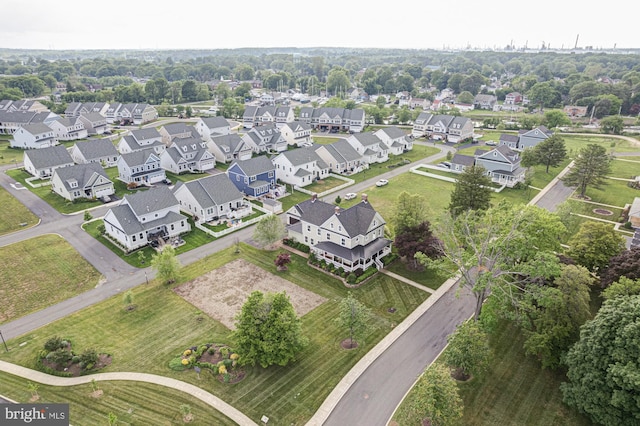 1303 Officers Row, Delaware City, DE 19706 - aerial view of property's location featuring nearby suburban area